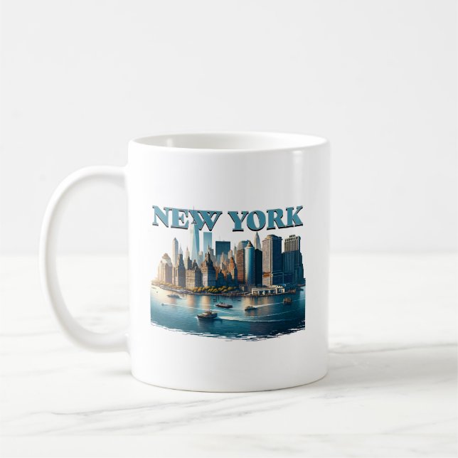 Taza De Café Ciudad de Nueva York (Izquierda)