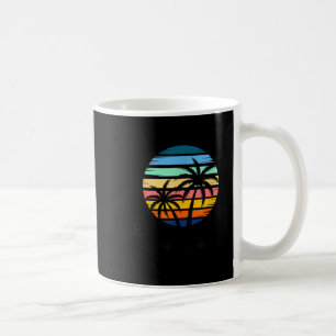 Taza De Café ciudad de panamá florida playa puesta de sol palma