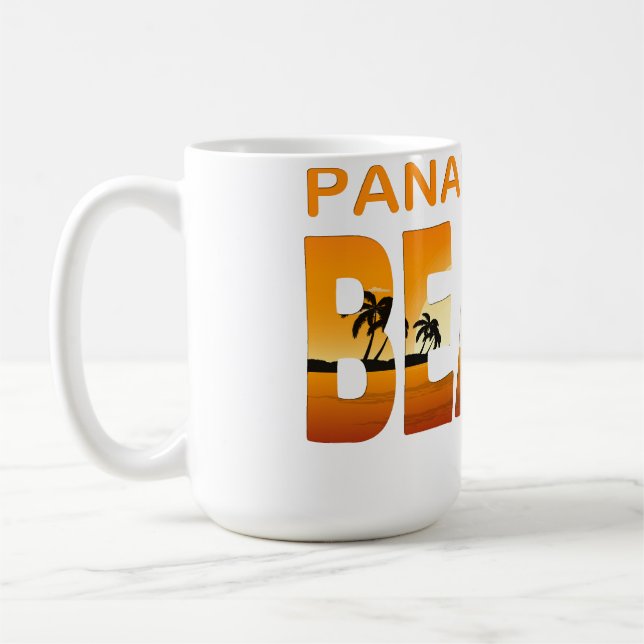 Taza De Café Ciudad de Panamá verano - florida  (Izquierda)