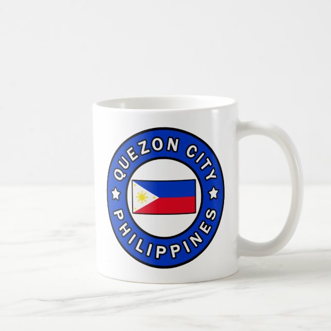 Taza De Café Ciudad de Quezon Filipinas (Derecha)