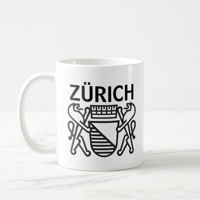 Taza De Café Ciudad de Zürich, SUIZA (Izquierda)