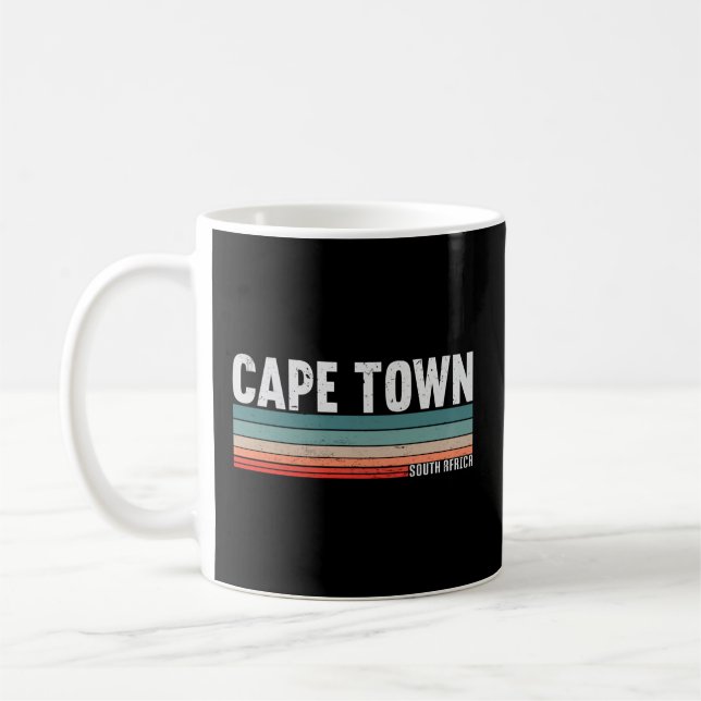 Taza De Café Ciudad del Cabo Sudáfrica (Izquierda)