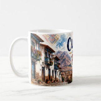 TAZA DE CAFÉ CIUDAD DEL CUSCO PERU