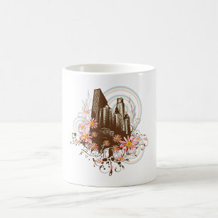Taza De Café Ciudad Floral