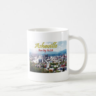 Taza De Café Ciudad los E.E.U.U. de la cerveza de ASHEVILLE,