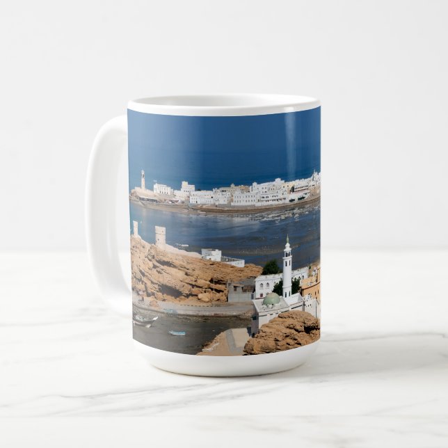Taza De Café Ciudad sur cerca de Mascate - Omán (Anverso izquierdo)