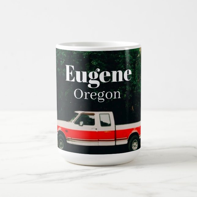 Taza De Café Ciudad universitaria de Eugene - Oregón (Centro)
