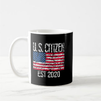 Taza De Café Ciudadano Estadounidense Est 2020 Inmigrante Estad