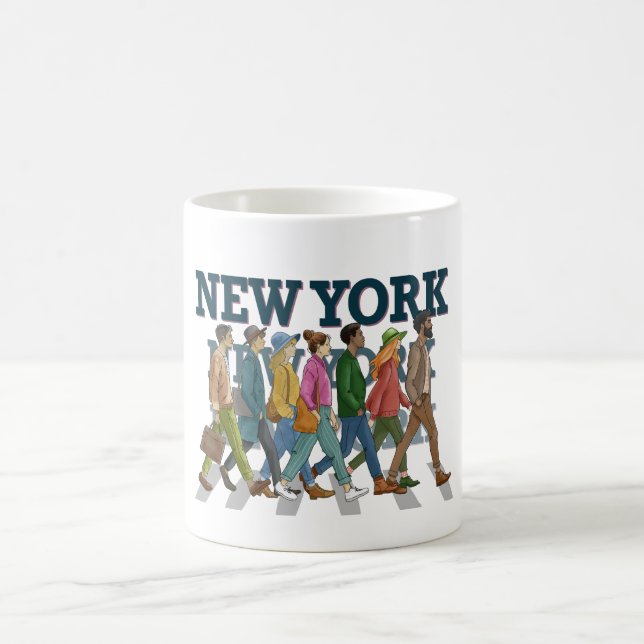 Taza De Café Ciudadanos de Nueva York (Centro)
