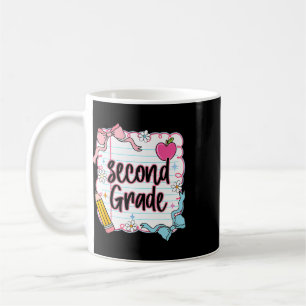 Taza De Café Ck al colegio Coquette Preppy segundo grado primer