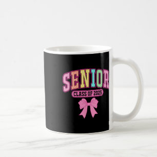 Taza De Café Cl de 2025 Coquette Senior 2025 Graduación Regreso