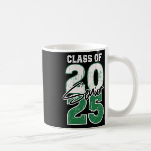 Taza De Café Cl De 2025 Senior - Graduación 2025 Green