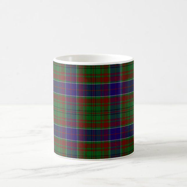 Taza De Café Clan Adams Tartan (Centro)