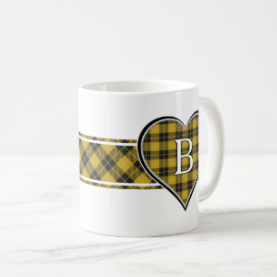 Taza De Café Clan Barclay Tartan Heart
