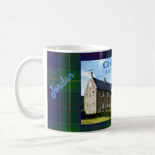 Taza De Café Clan Boyle personalizado del castillo de Kelburn y
