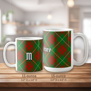 Taza De Café Clan Bruce Hunting Tartan
