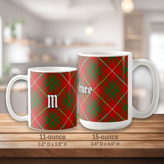 Taza De Café Clan Bruce Tartan (Subido por el creador)