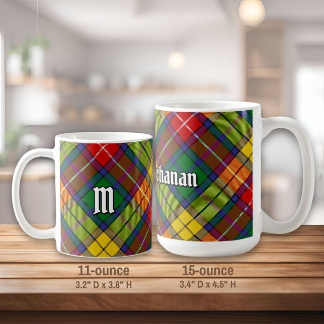 Taza De Café Clan Buchanan Tartan (Subido por el creador)