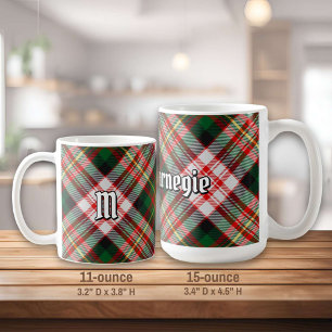 Taza De Café Clan Carnegie Dress Tartan