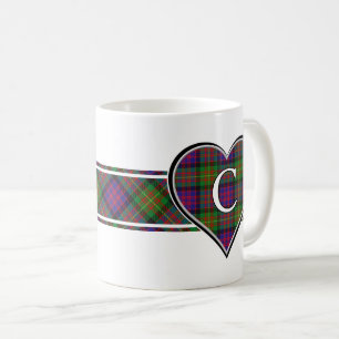 Taza De Café Clan Carnegie Tartan Heart