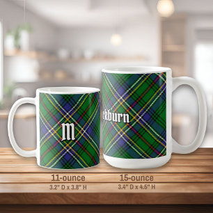 Taza De Café Clan Cockburn Tartan