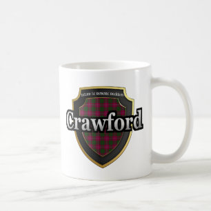 Taza De Café Clan Crawford Escocia Dinastía Tartan Mugs Cups