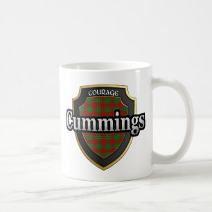Taza De Café Clan Cummings Escocia Dinastía Tartán Mugs Cups