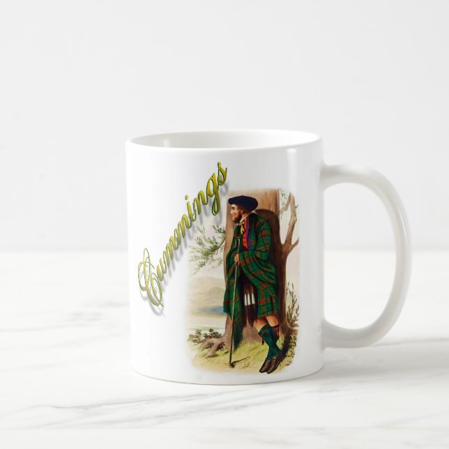 Taza De Café Clan Cummings Scottish Dream Cup (Derecha)