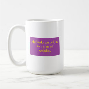 Taza De Café Clan de Weirdos Mug