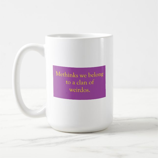 Taza De Café Clan de Weirdos Mug (Izquierda)