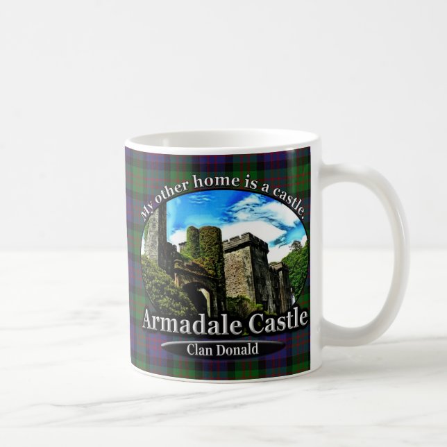 Taza De Café Clan Donald Castillo Armadale Escocia (Derecha)