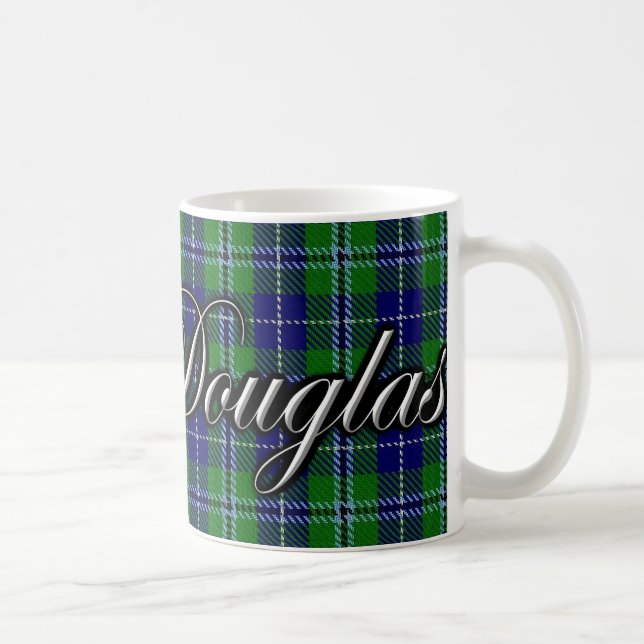Taza De Café Clan Douglas Classic Tartan (Derecha)