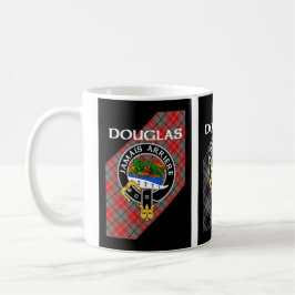 Taza De Café Clan Douglas Three Tartan Mug