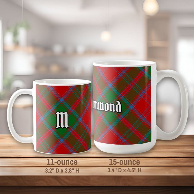 Taza De Café Clan Drummond Tartan (Subido por el creador)