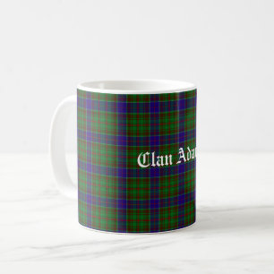 Taza De Café Clan escocés Adams Tartan