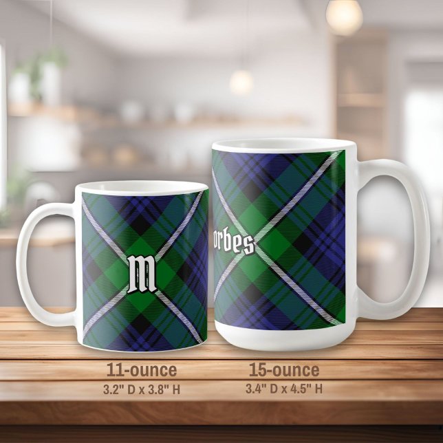 Taza De Café Clan Forbes Tartan (Subido por el creador)