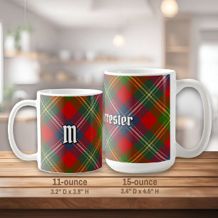 Taza De Café Clan Forrester Tartan