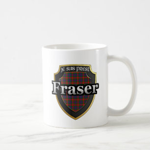 Taza De Café Clan Fraser de Lovat Dinastía Escocesa Tartán