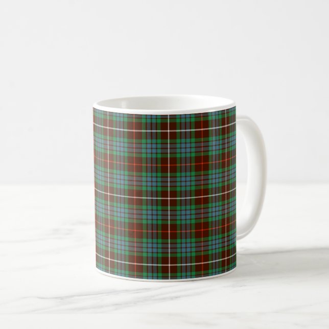 Taza De Café Clan Fraser Hunting Tartán (Anverso derecho)
