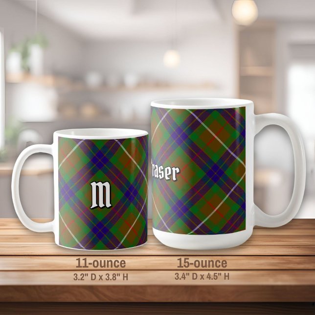 Taza De Café Clan Fraser Hunting Tartan Coffee Mug (Subido por el creador)