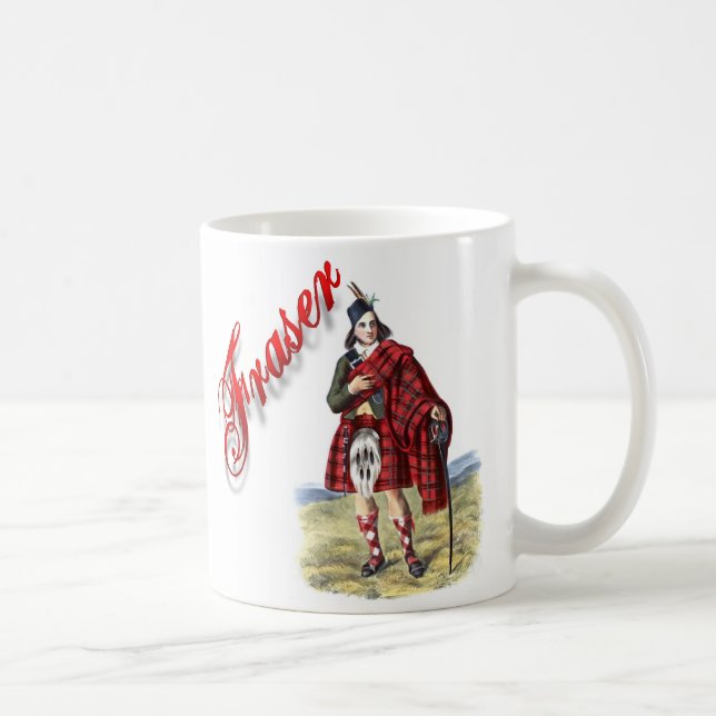 Taza De Café Clan Fraser Scottish Dream Cup (Derecha)
