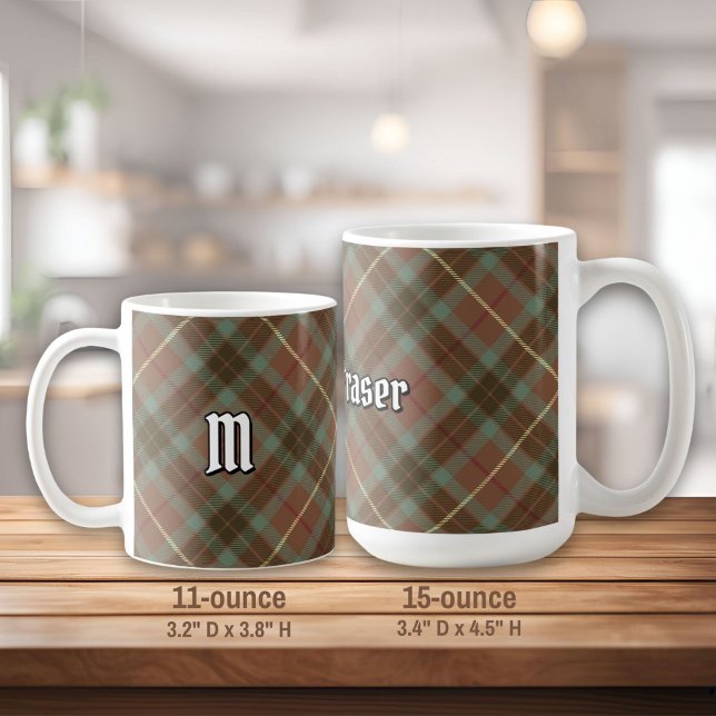 Taza De Café Clan Fraser Weatherting Hunting Tartán Coffee Mug (Subido por el creador)