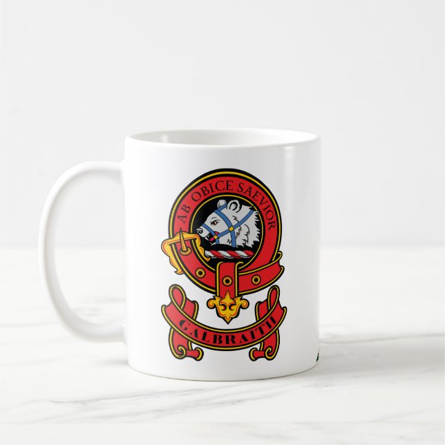 Taza De Café Clan Galbraith Mug - Soy escocesa (Izquierda)