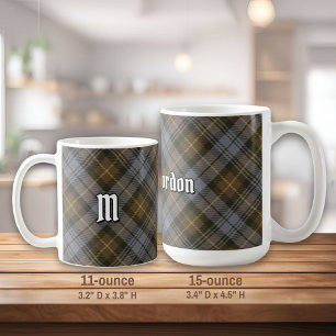 Taza De Café Clan Gordon Weathered Tartan Coffee Mug