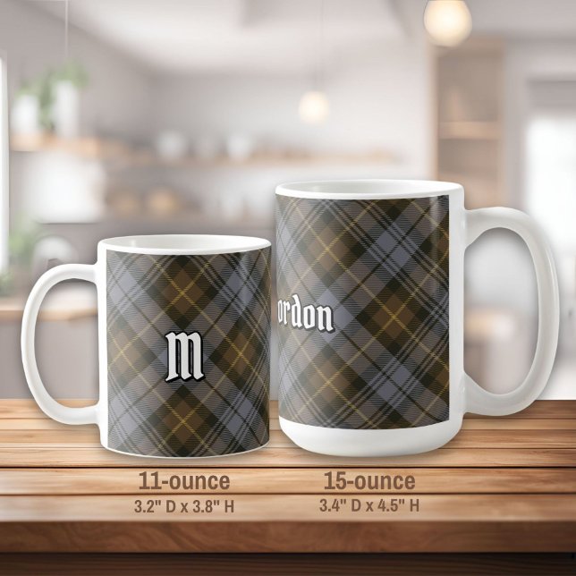 Taza De Café Clan Gordon Weathered Tartan Coffee Mug (Subido por el creador)