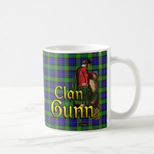 Taza De Café Clan Gunn Sueño Escocés