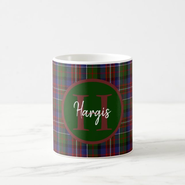 Taza De Café Clan Hargis Monogrammed (Centro)