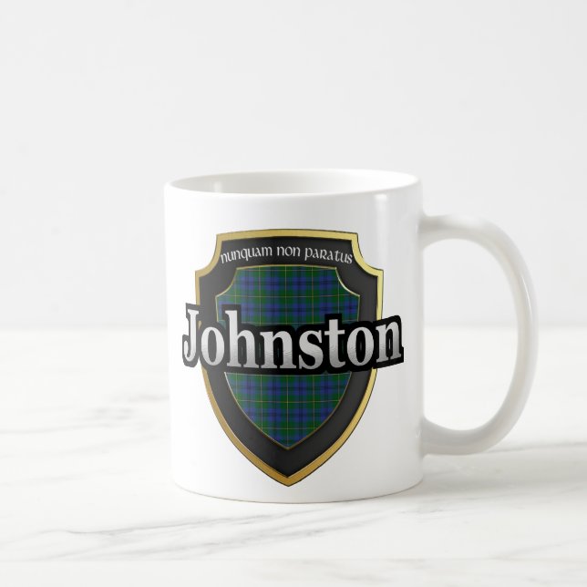 Taza De Café Clan Johnston Escocia Dinastía Tartán Mugs Cups (Derecha)