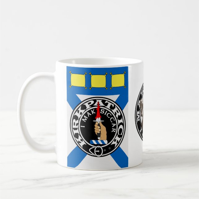 Taza De Café Clan Kirkpatrick Mug (Izquierda)