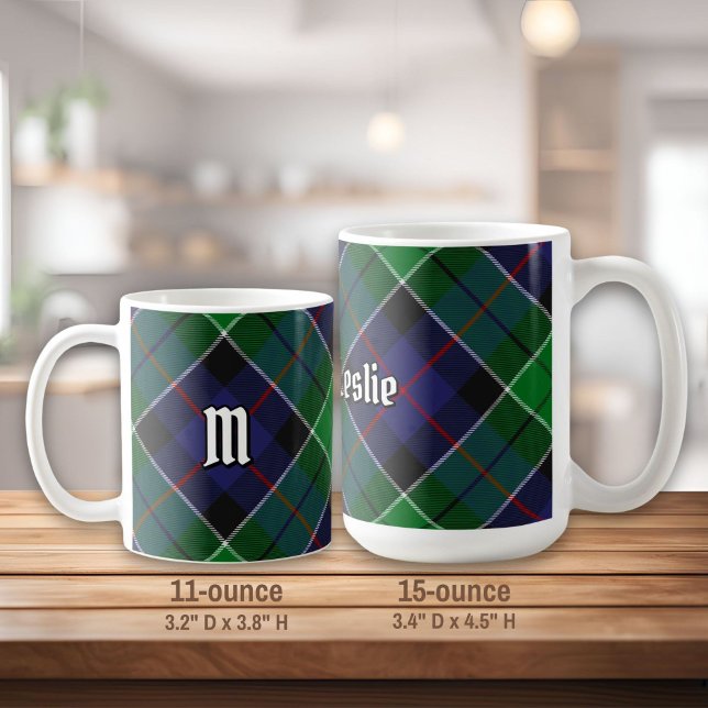 Taza De Café Clan Leslie Hunting Tartán (Subido por el creador)